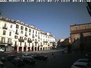 Webcam Rotary Saluzzo - Piazza Risorgimento - Corso Italia (clicca per immagini live)